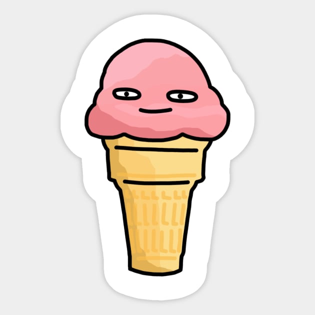 Ice Cream Sticker by BreadBen